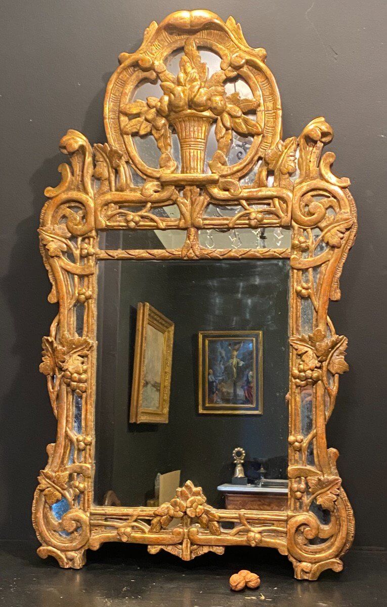 Miroir Dit De Beaucaire d'époque XVIII°